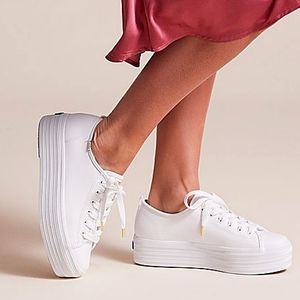 Keds Triple Up Leather Sneaker 8.5